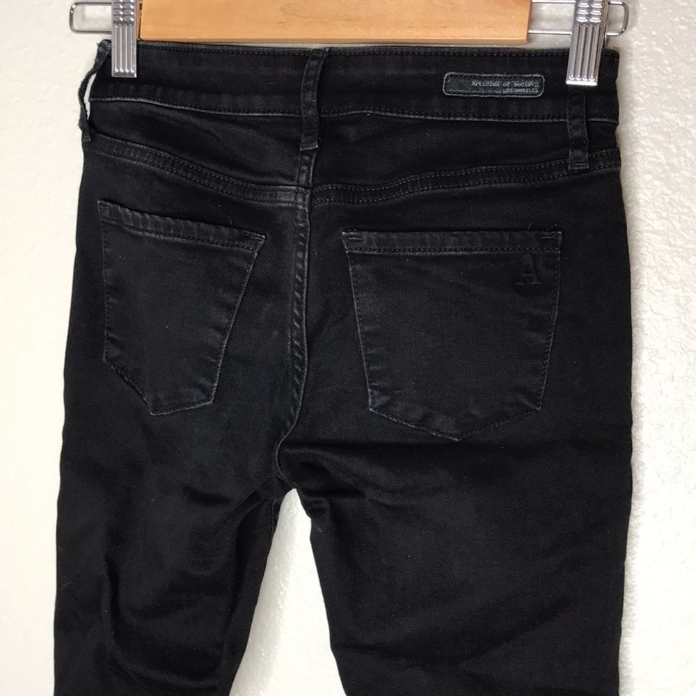 Articles of Society Skinny Jeans Distressed Black - Picture 10 of 12